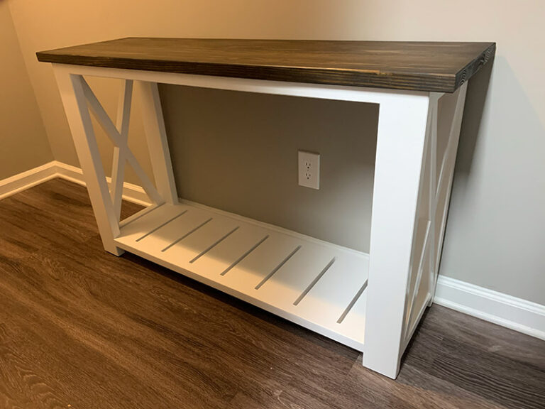 Modern Farmhouse Entry Table